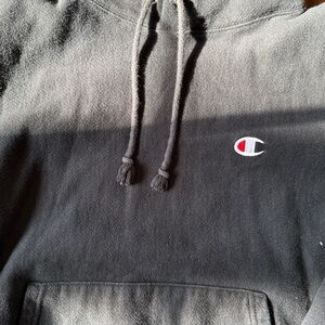 Champion Black Hoodie